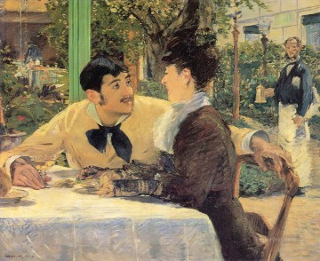 Édouard Manet Painting - En el Padre Lathuille Eduard Manet